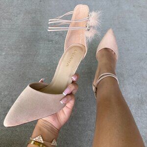 NEW LILIANA NUDE HEELS